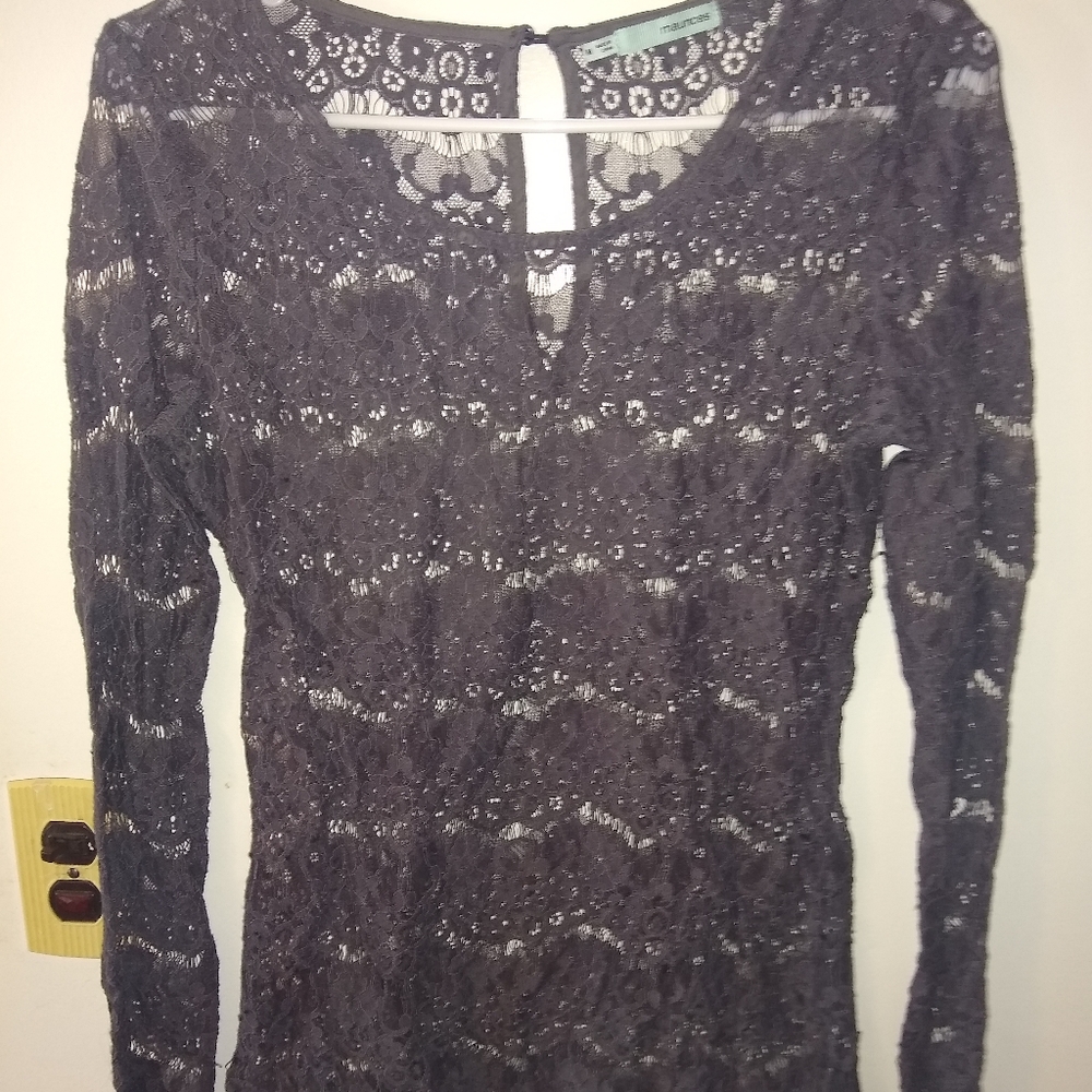 Lace long sleeve